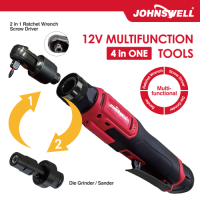 12V Cordless Multifunction Tools with Interchangeable Heads