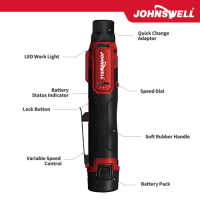 12V Cordless Multifunction Tools with Interchangeable Heads